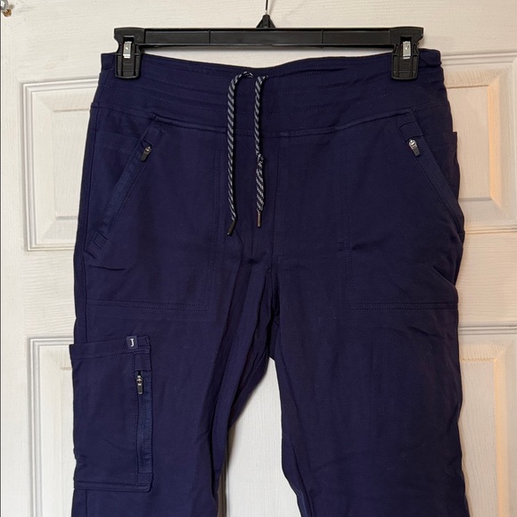 Jaanuu Navy Jogger Scrub Pants - Picture 2 of 6